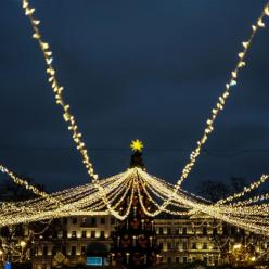 圣彼得堡市开启圣诞节欢乐大集