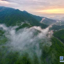 福州：雨后青山美
