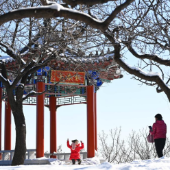“西山晴雪”