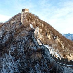 美丽中国丨雪后箭扣换银装