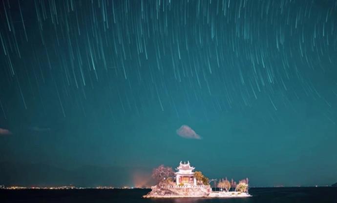 洱海之上 星汉灿烂