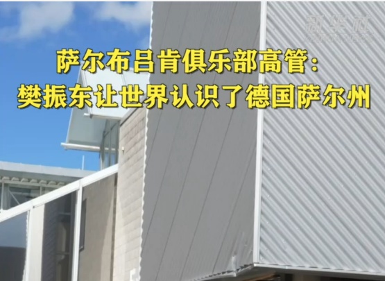 萨尔布吕肯俱乐部高管：樊振东让世界认识了德国萨尔州