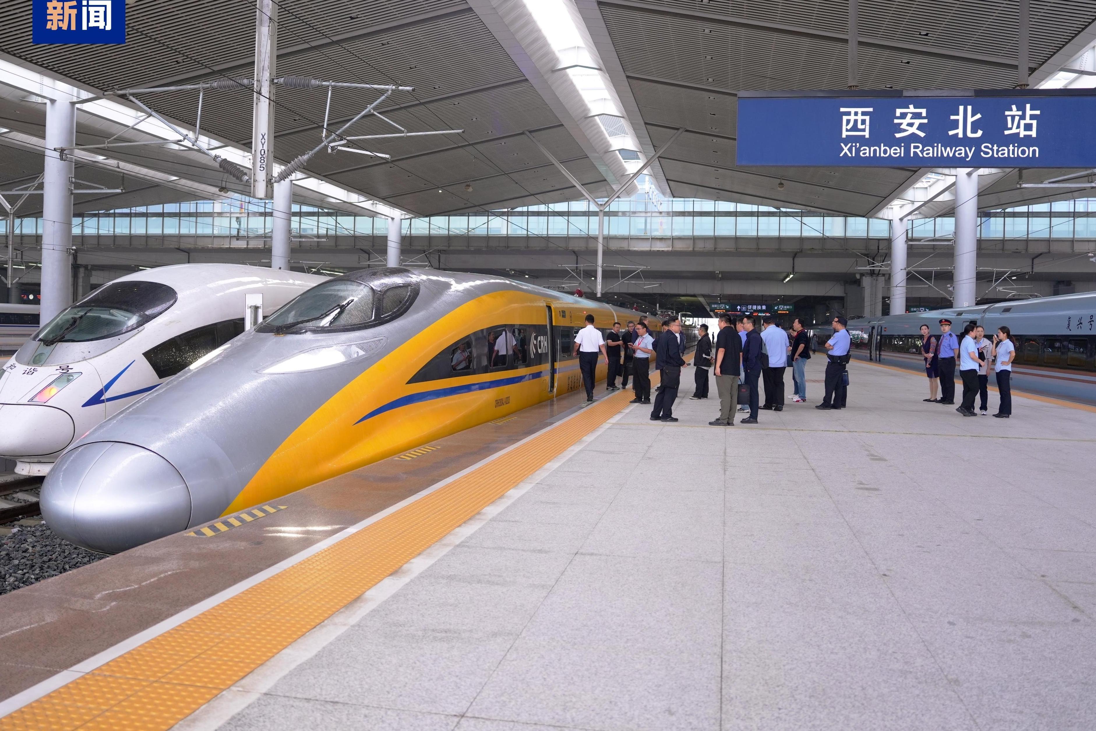 进度条刷新 西延高铁正式进入联调联试阶段