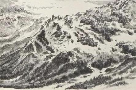 雪山之恋一一妥秀英中国画作品展在西宁展出