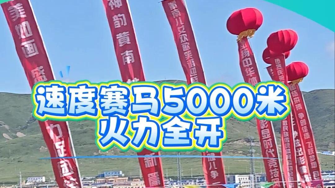 太燃了！赛马现场带你感受草原疾风