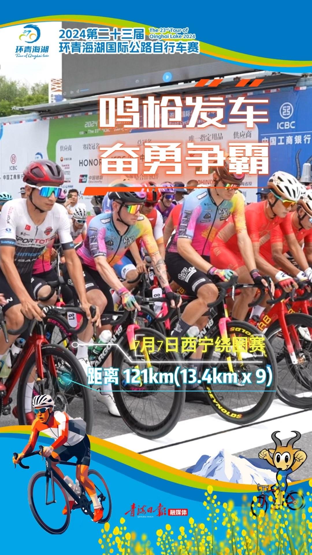 【环湖赛】鸣枪发车 奋勇争霸