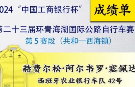 环湖赛快讯 | 第五赛段（共和—西海镇）四色领骑衫归属