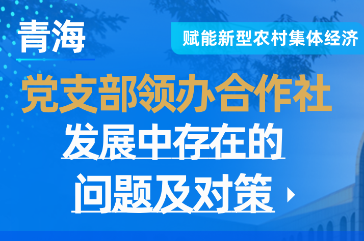 理论轻解读 | 青海党支部领办合作社模式中的问题及对策
