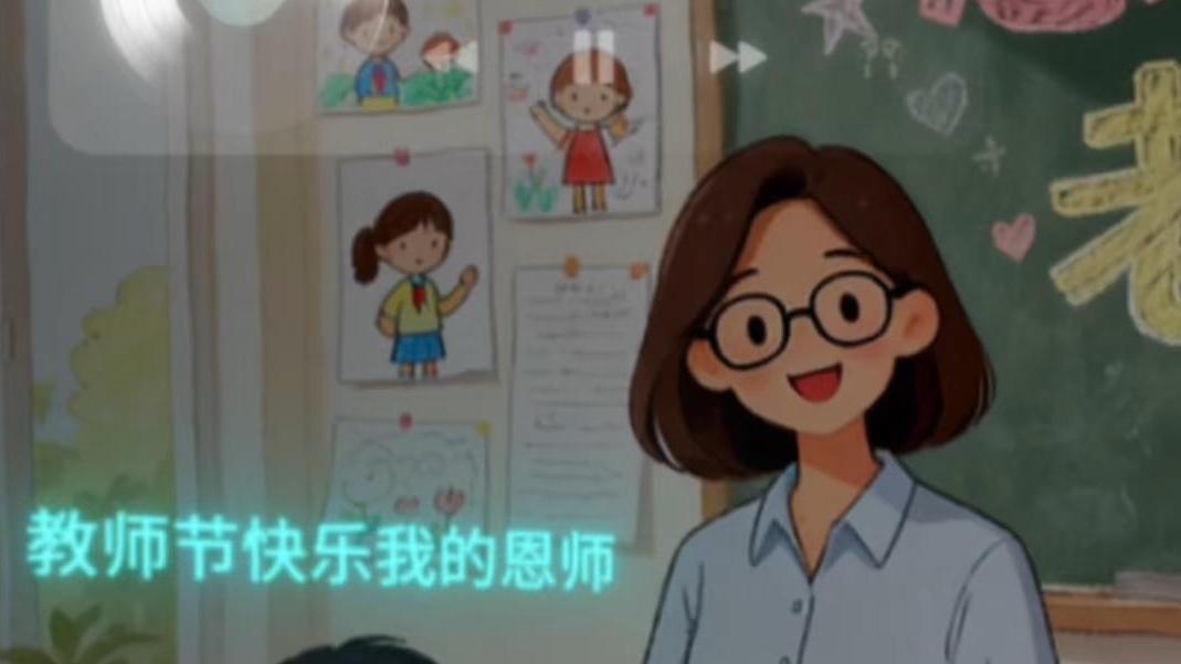 AI歌曲来啦！《教师节快乐我的恩师》