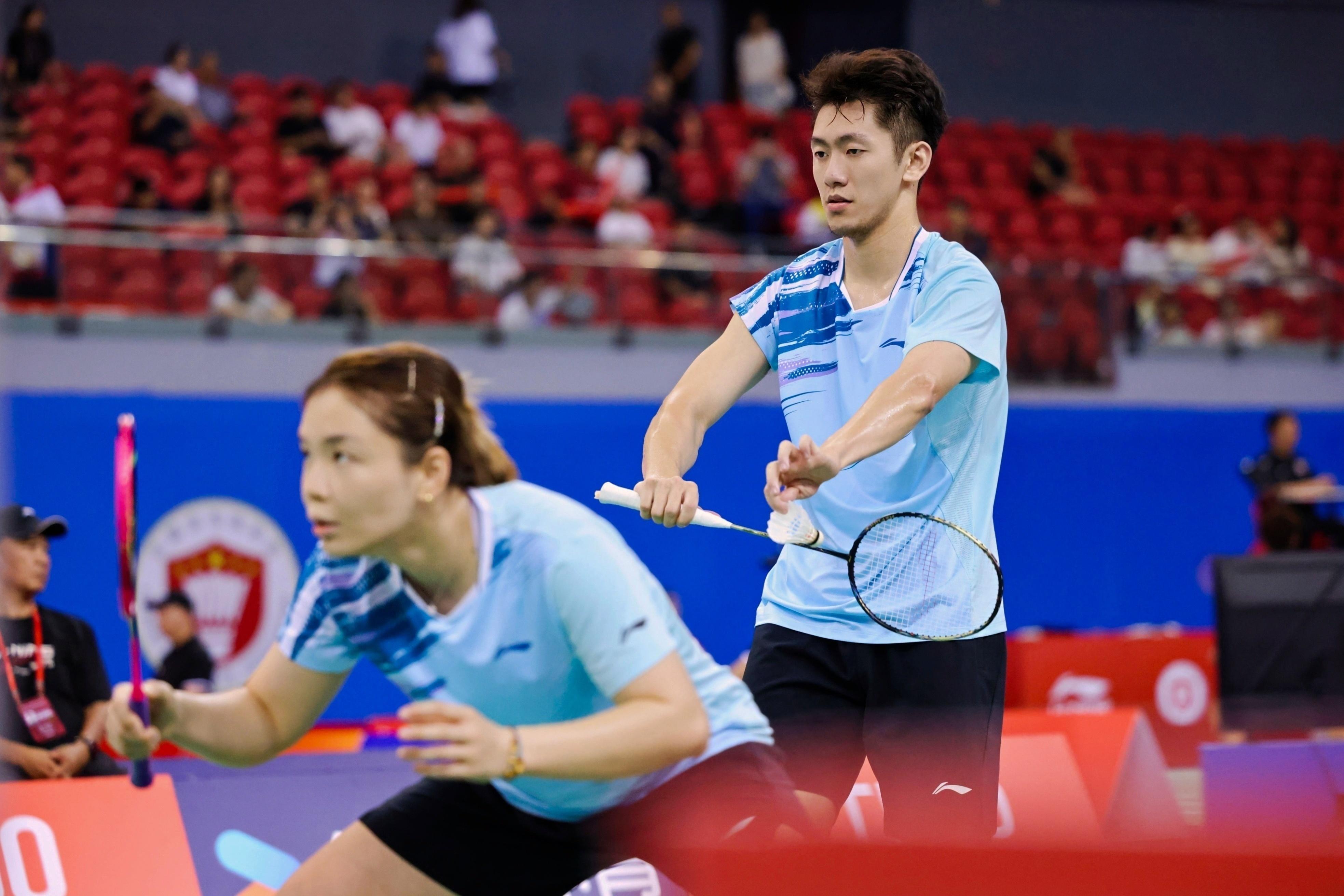 十五运会羽毛球资格赛：程星/陈清晨锁定混双决赛阶段最后席位
