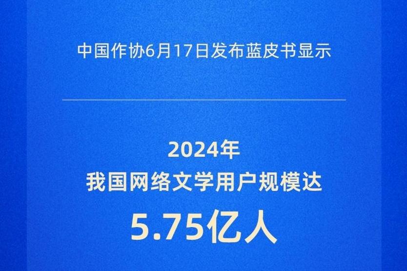 新华鲜报|用户规模达5.75亿人！网络文学创作涌动文化强音
