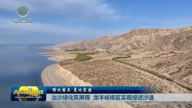 【绿化国土 美化家园】治沙绿化筑屏障 龙羊峡库区实现绿进沙退